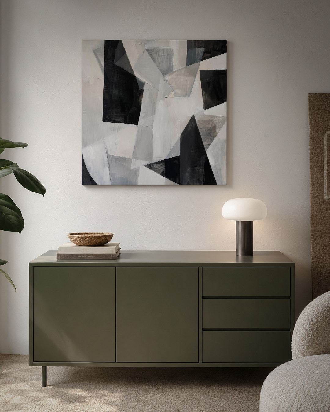 Geometrische vormen Kunstwerk