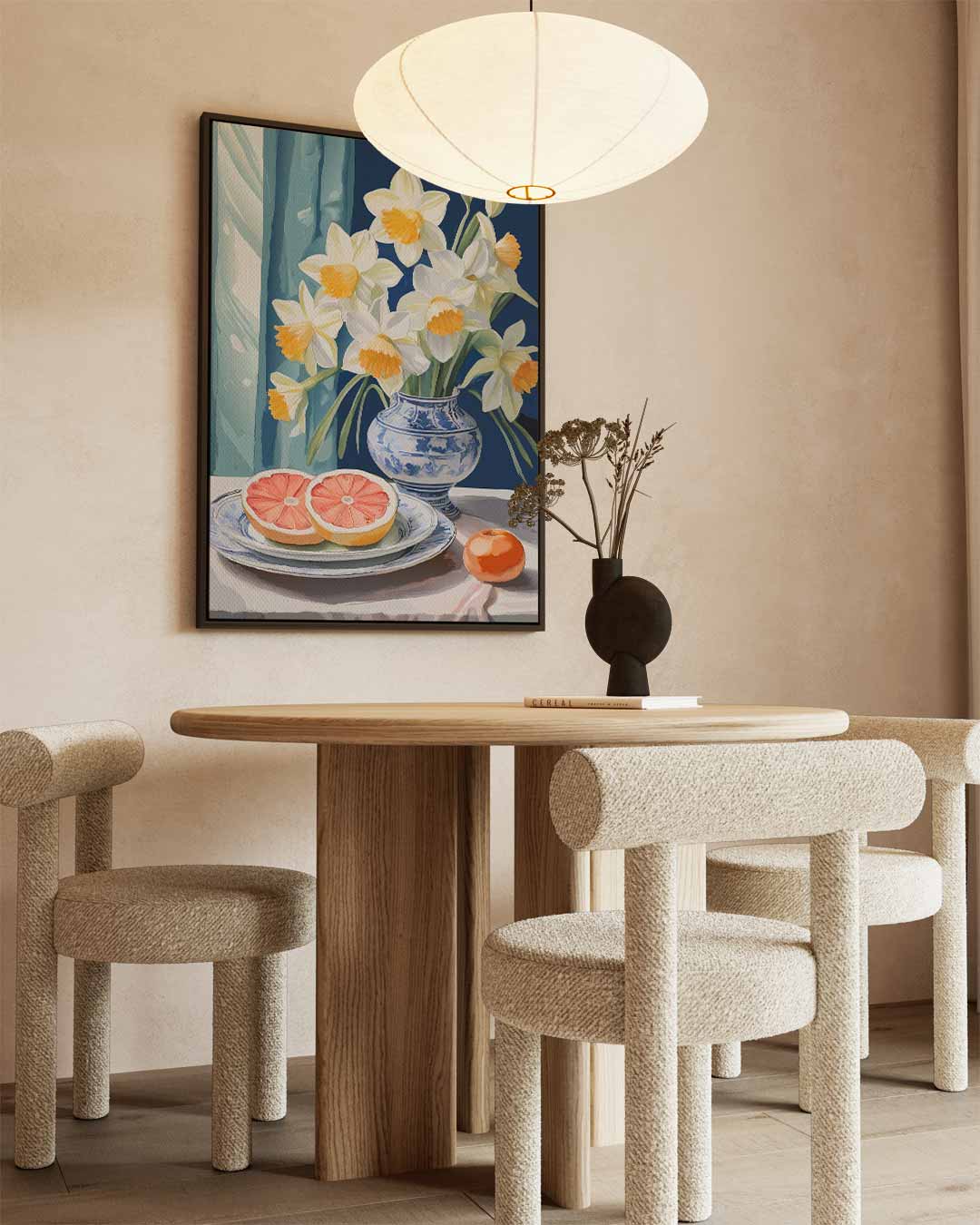 Lente Bloei Stilleven Kunstwerk-canvas-dibond-plexiglas-wanddecoratie-WallArtistic