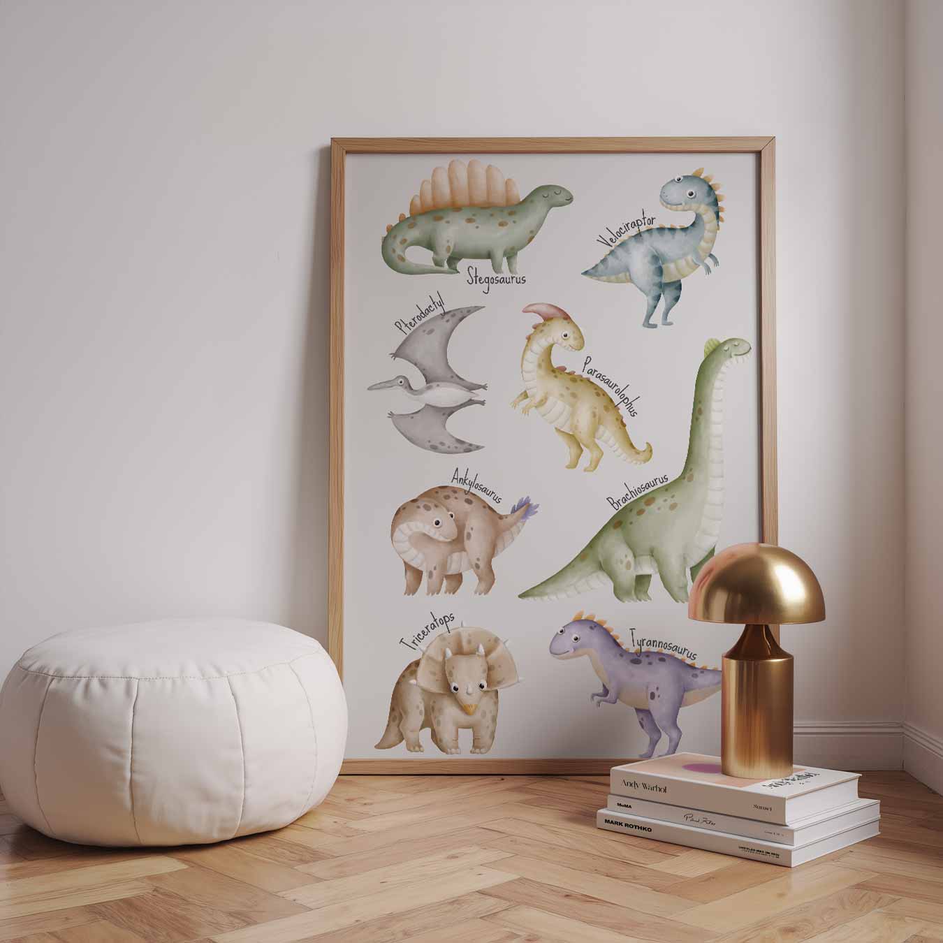 Dino Avontuur Kinderposter