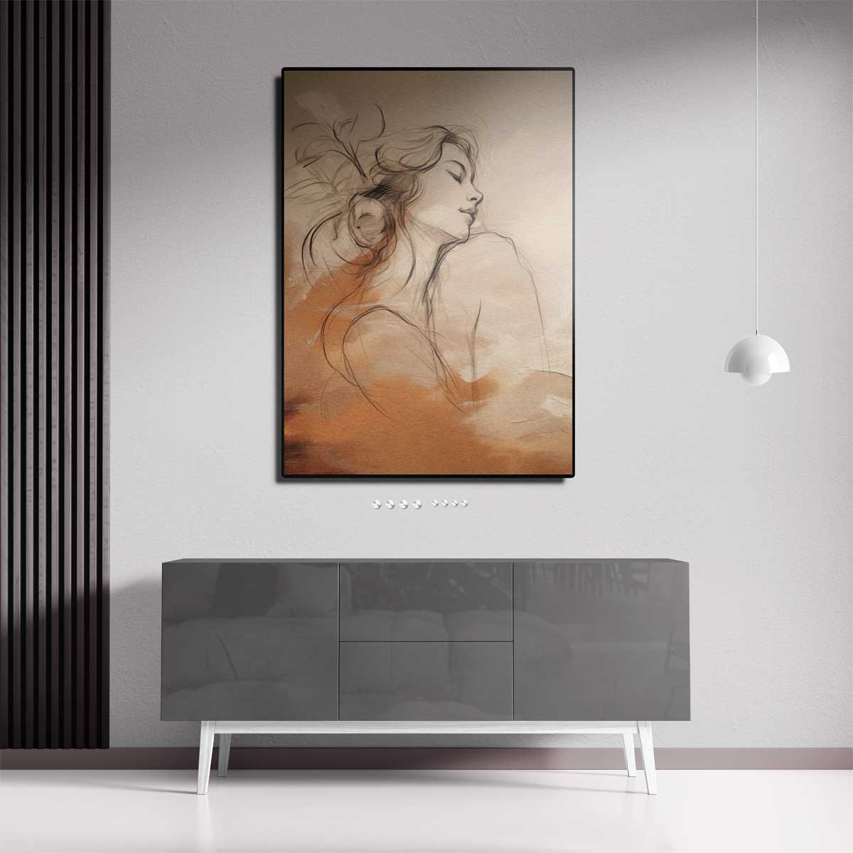 Dromerige Sereniteit Kunstwerk-canvas-dibond-plexiglas-wanddecoratie-WallArtistic