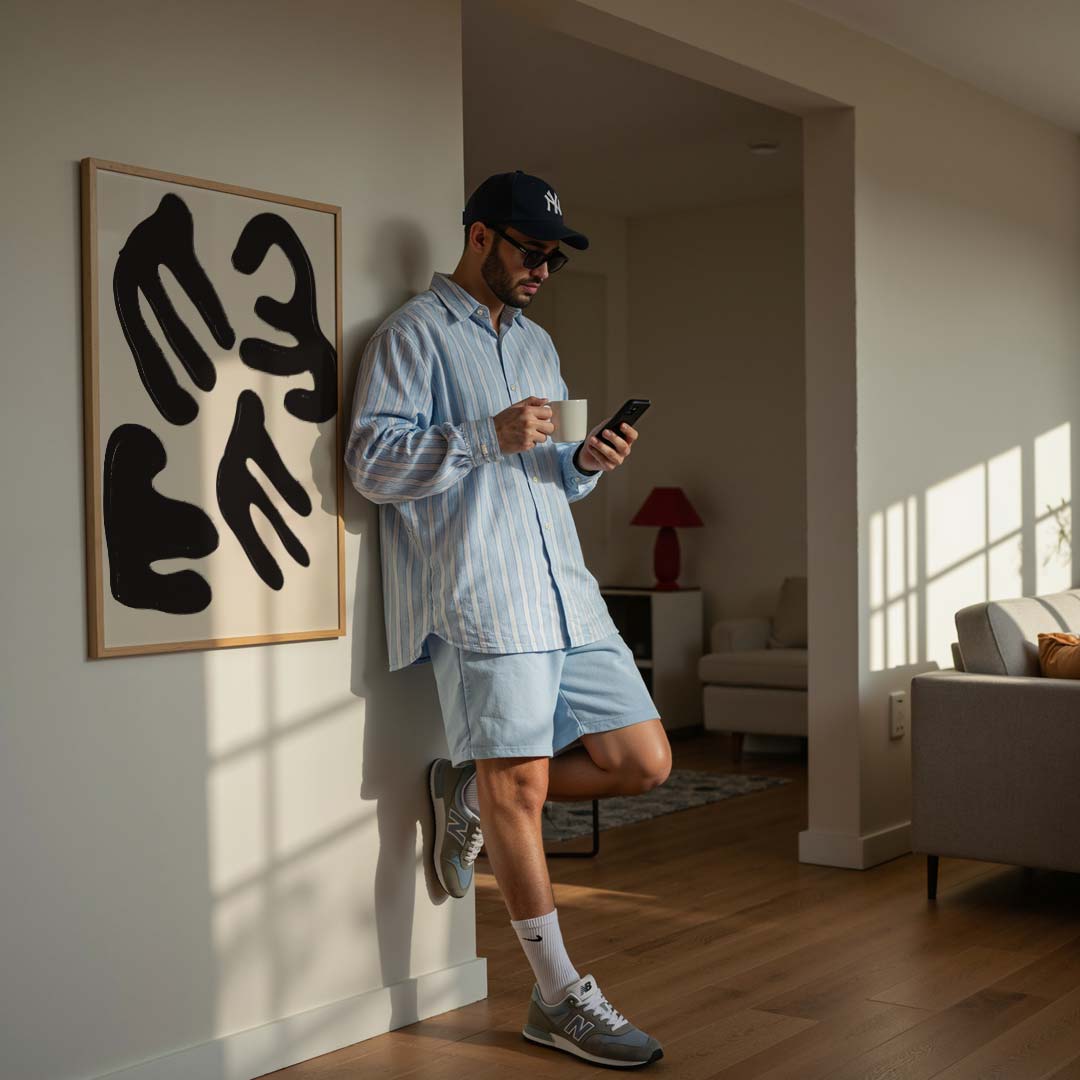 Organische Abstractie Kunstposter-WallArtistic