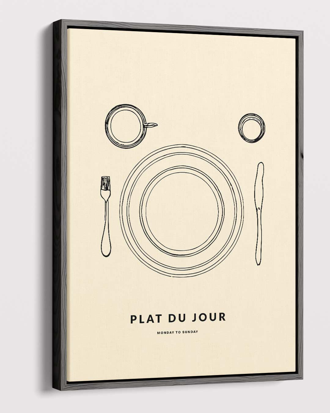 Plat du Jour Poster