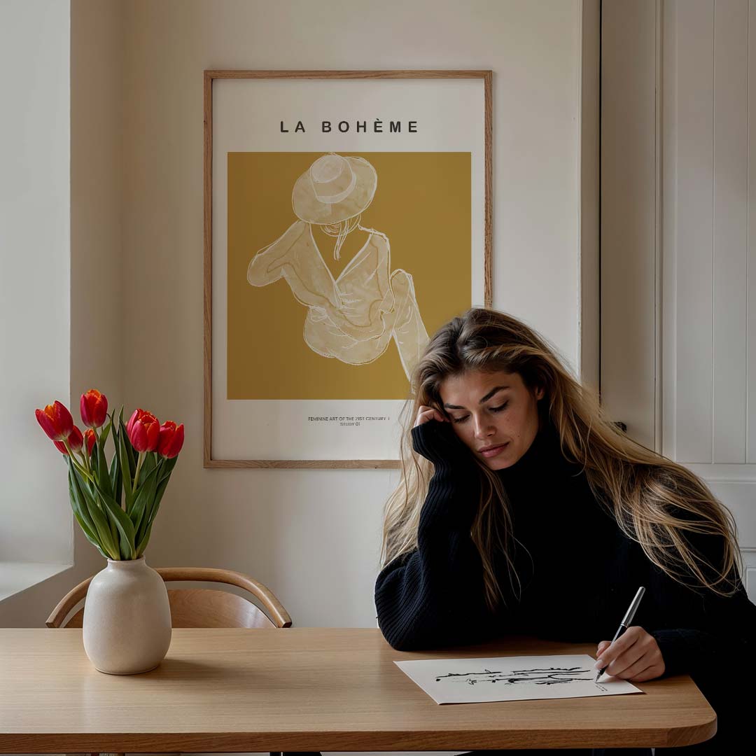 La Bohème Artistieke Poster-WallArtistic