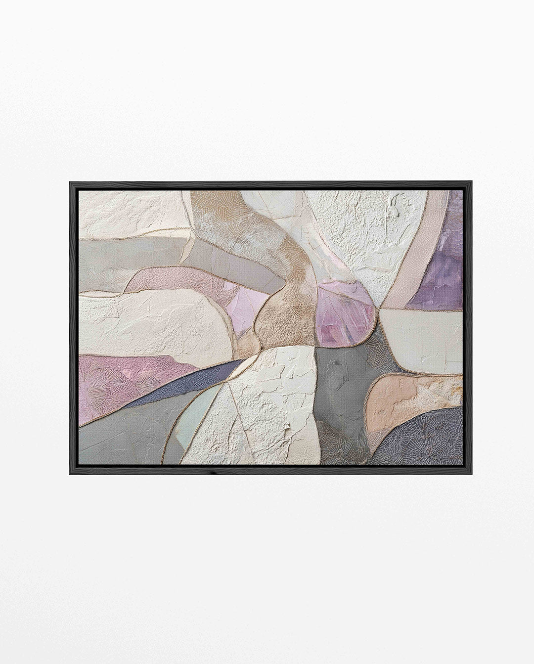 Organische vormen compositie Kunstwerk