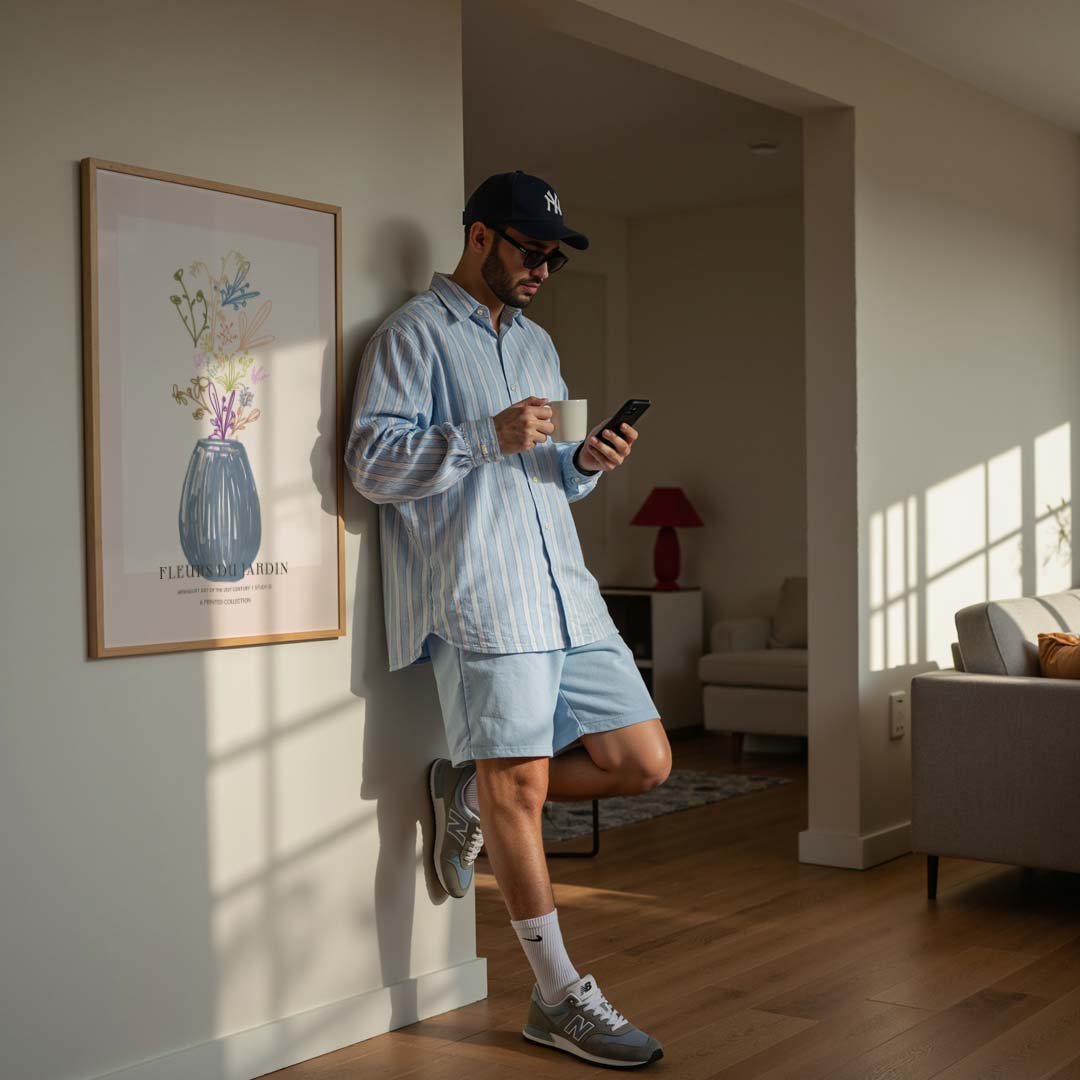 Modern Bloemenkunstwerk Poster-WallArtistic