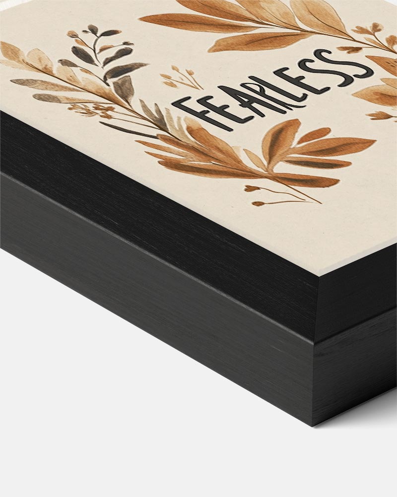 Fearless Nature Poster