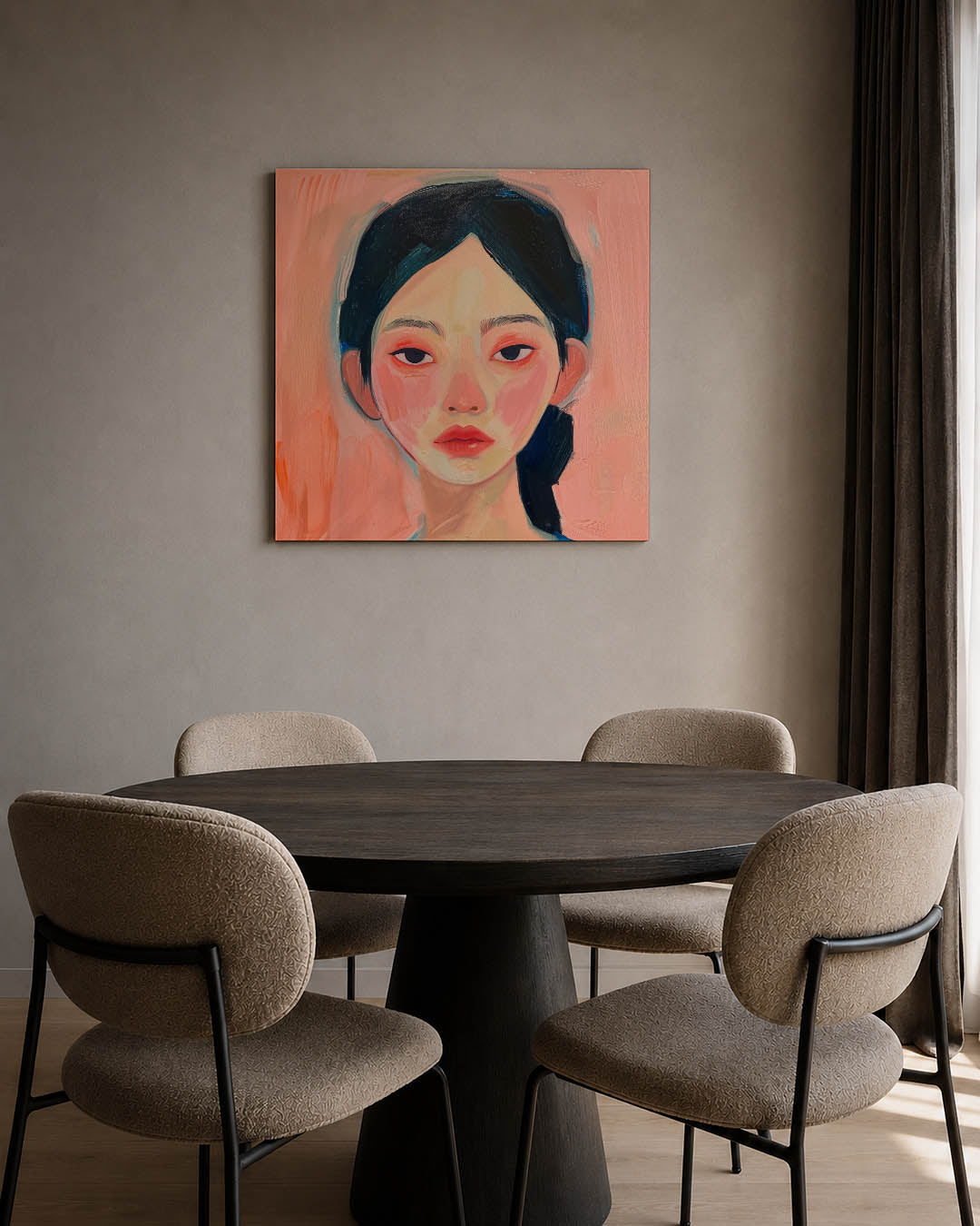 Portretstudie Kunstwerk