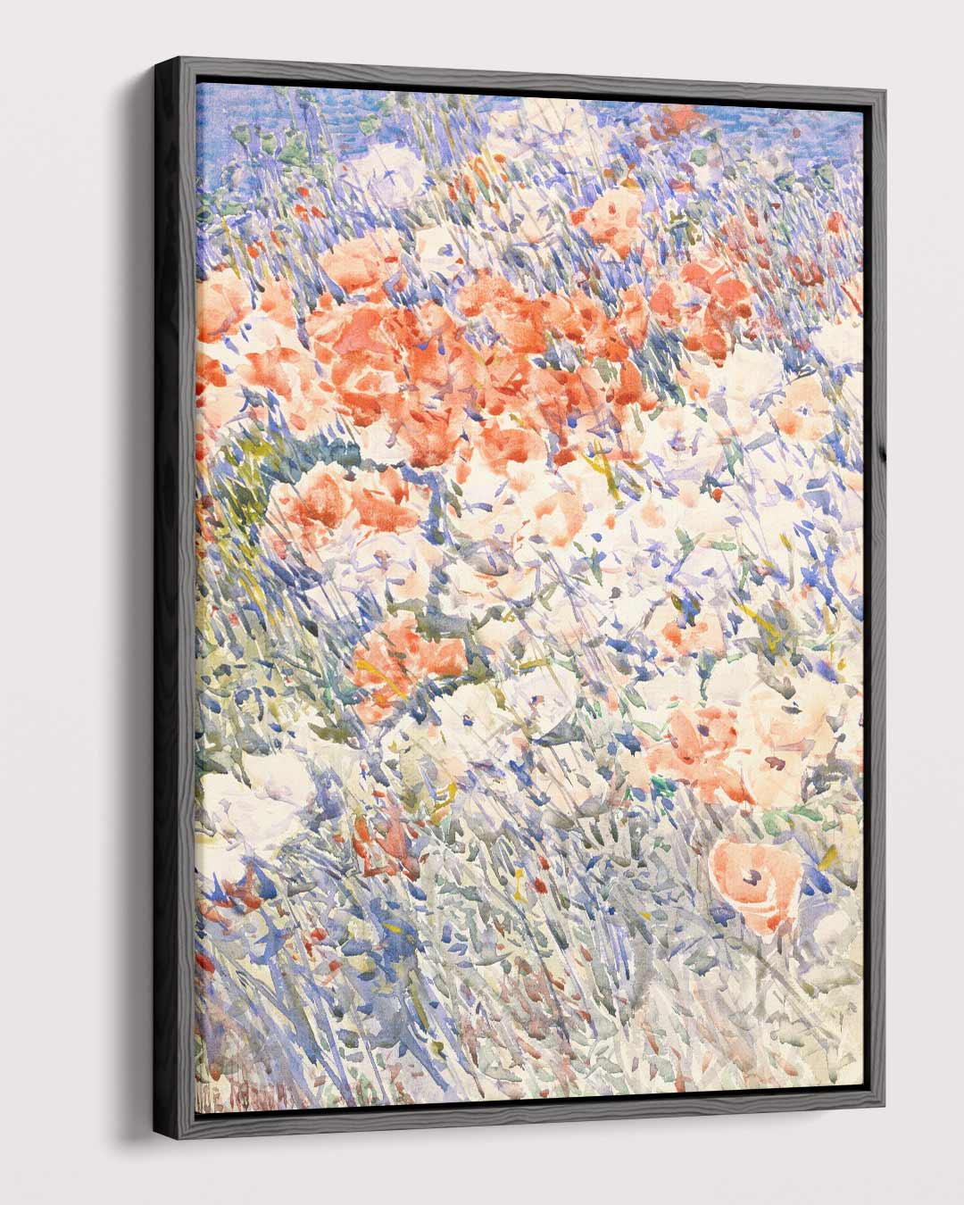Bloemenweelde in de Natuur Kunstwerk-canvas-dibond-plexiglas-wanddecoratie-WallArtistic