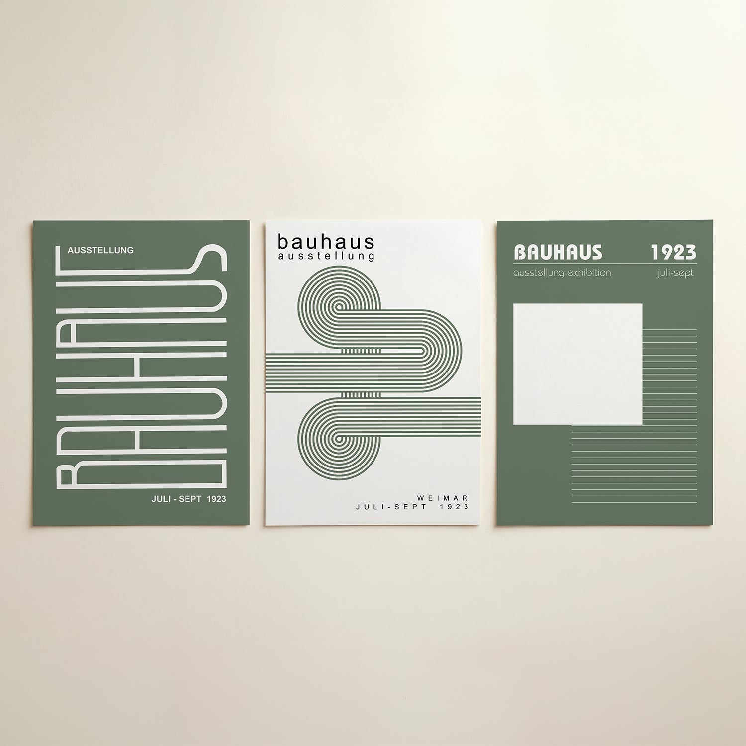 Lijnen en vormen Posterset