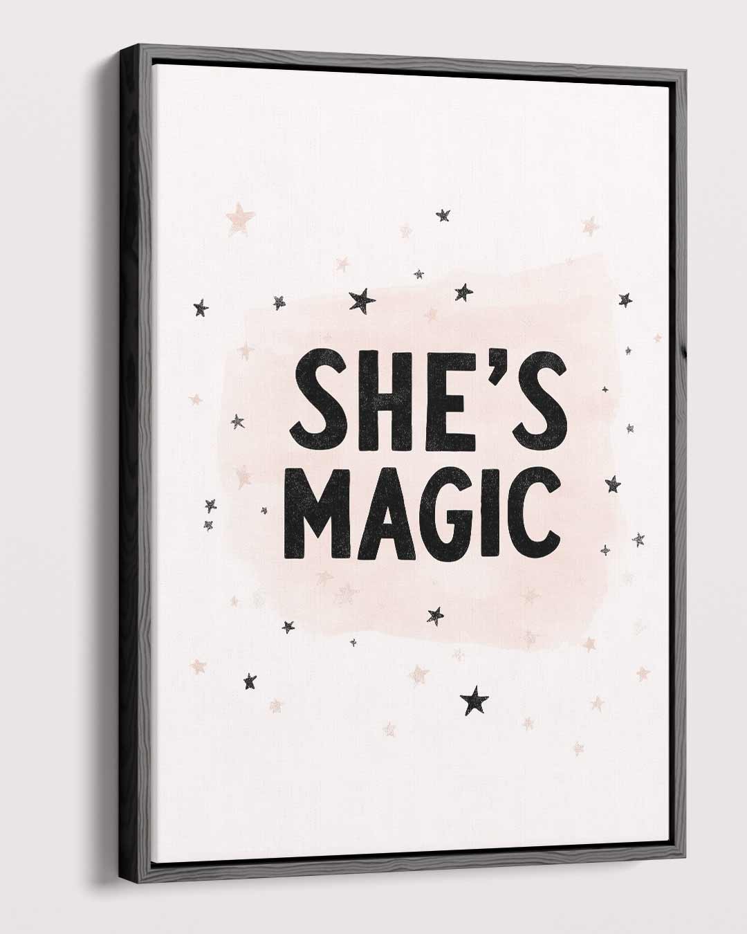 She’s Magic Poster Kunstwerk-canvas-dibond-plexiglas-wanddecoratie-WallArtistic