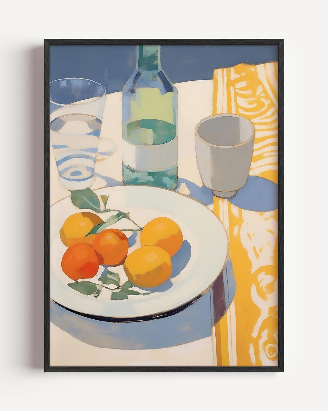 Zomers Tafereel met Citrus Poster-WallArtistic