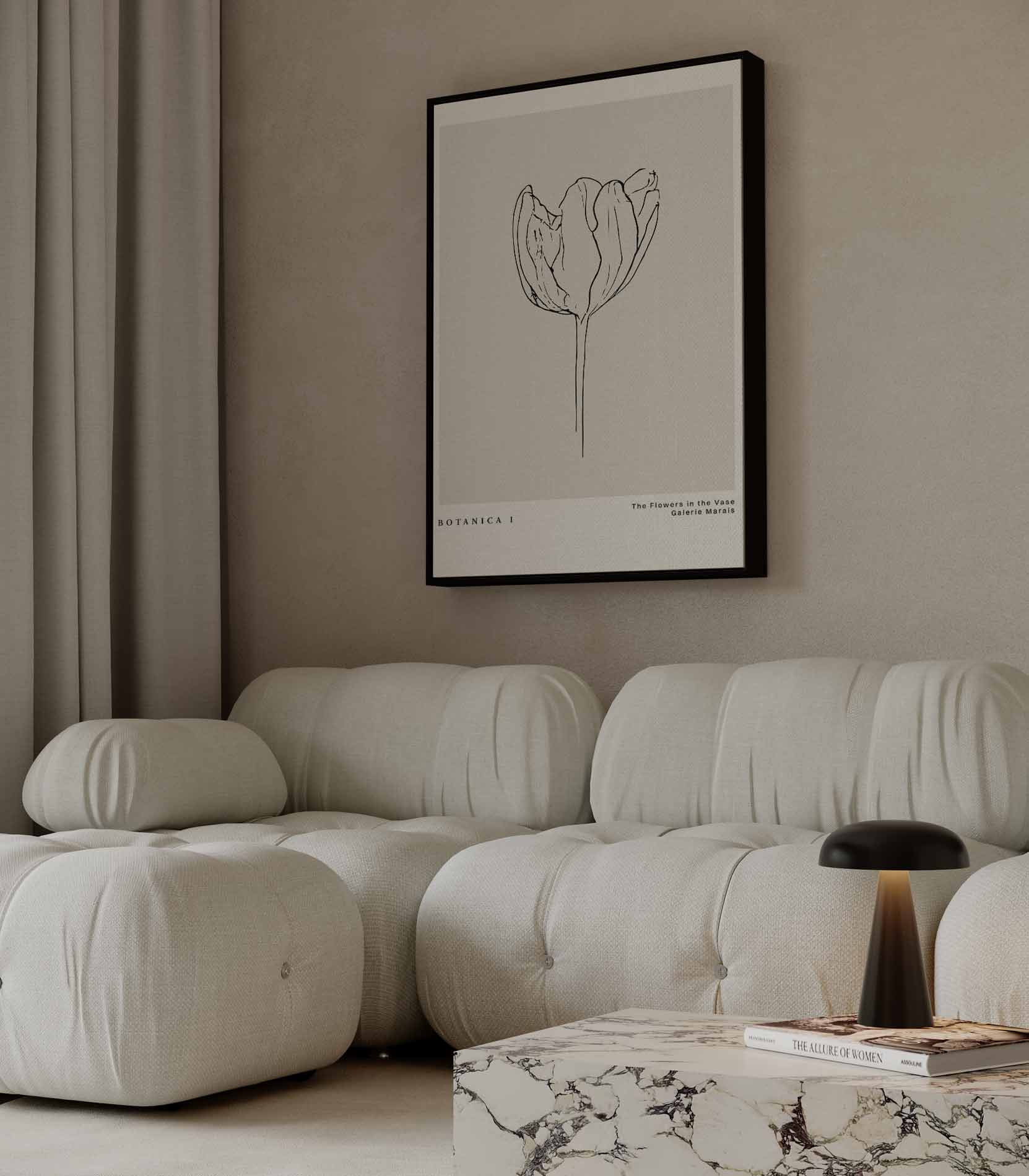 Botanica I Kunstwerk-canvas-dibond-plexiglas-wanddecoratie-WallArtistic