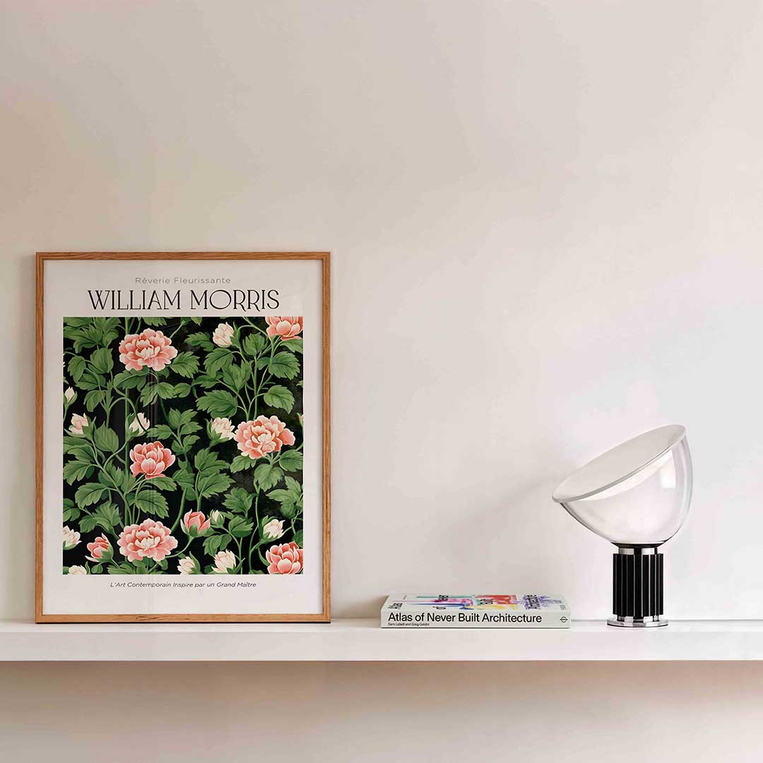 Bloemen en bladeren Poster