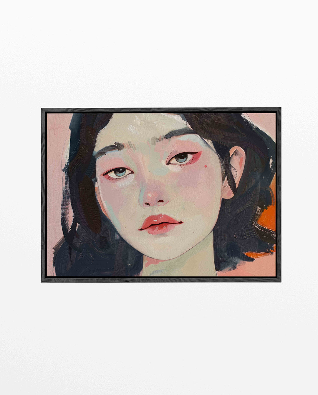 Portret compositie Kunstwerk