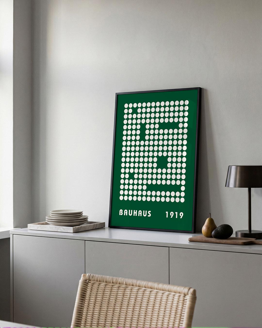 Cirkelpatroon ritme Poster