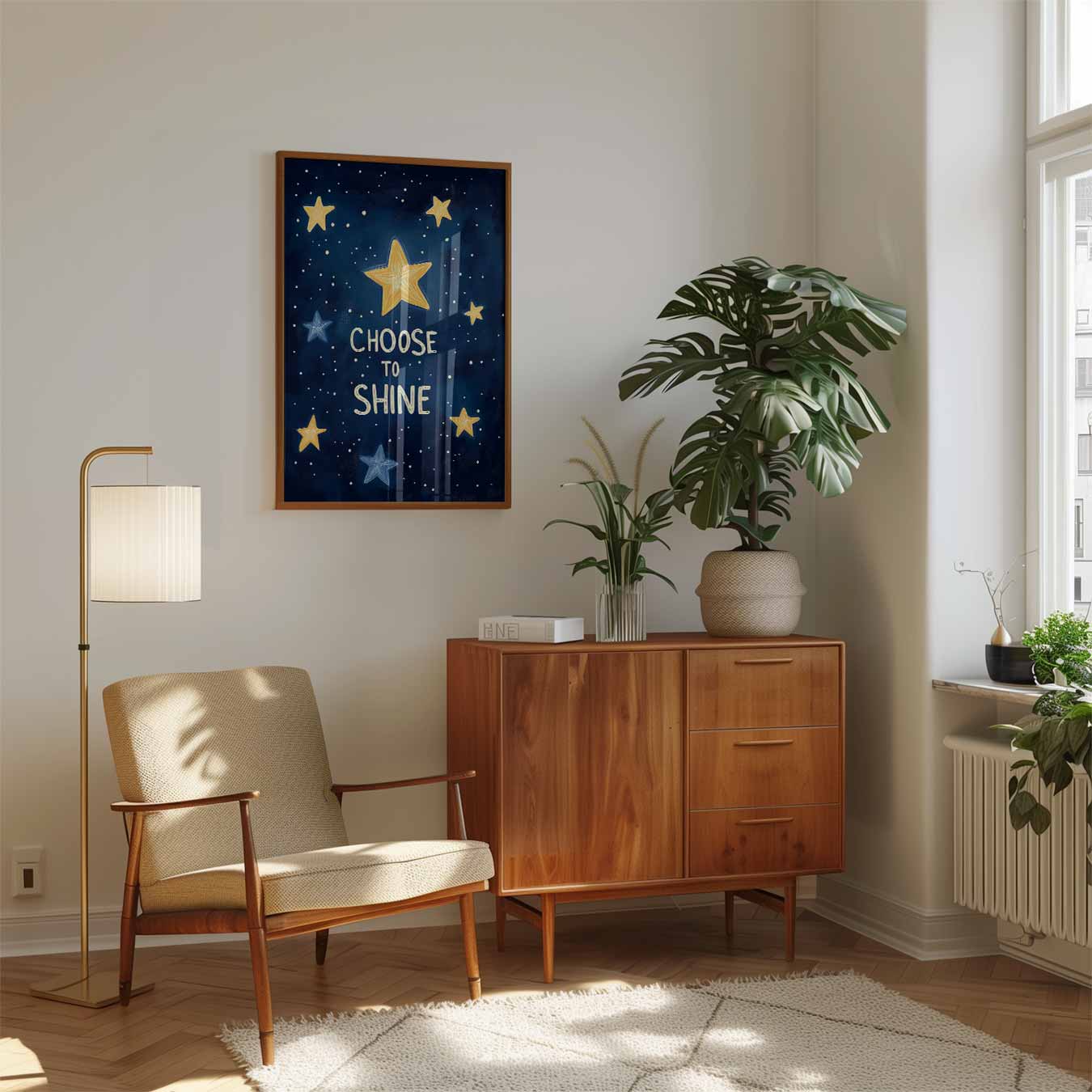Kies om te Stralen Poster