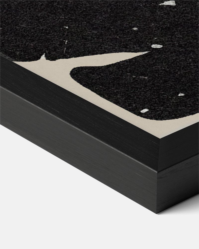 Collage in zwart-wit Poster-WallArtistic