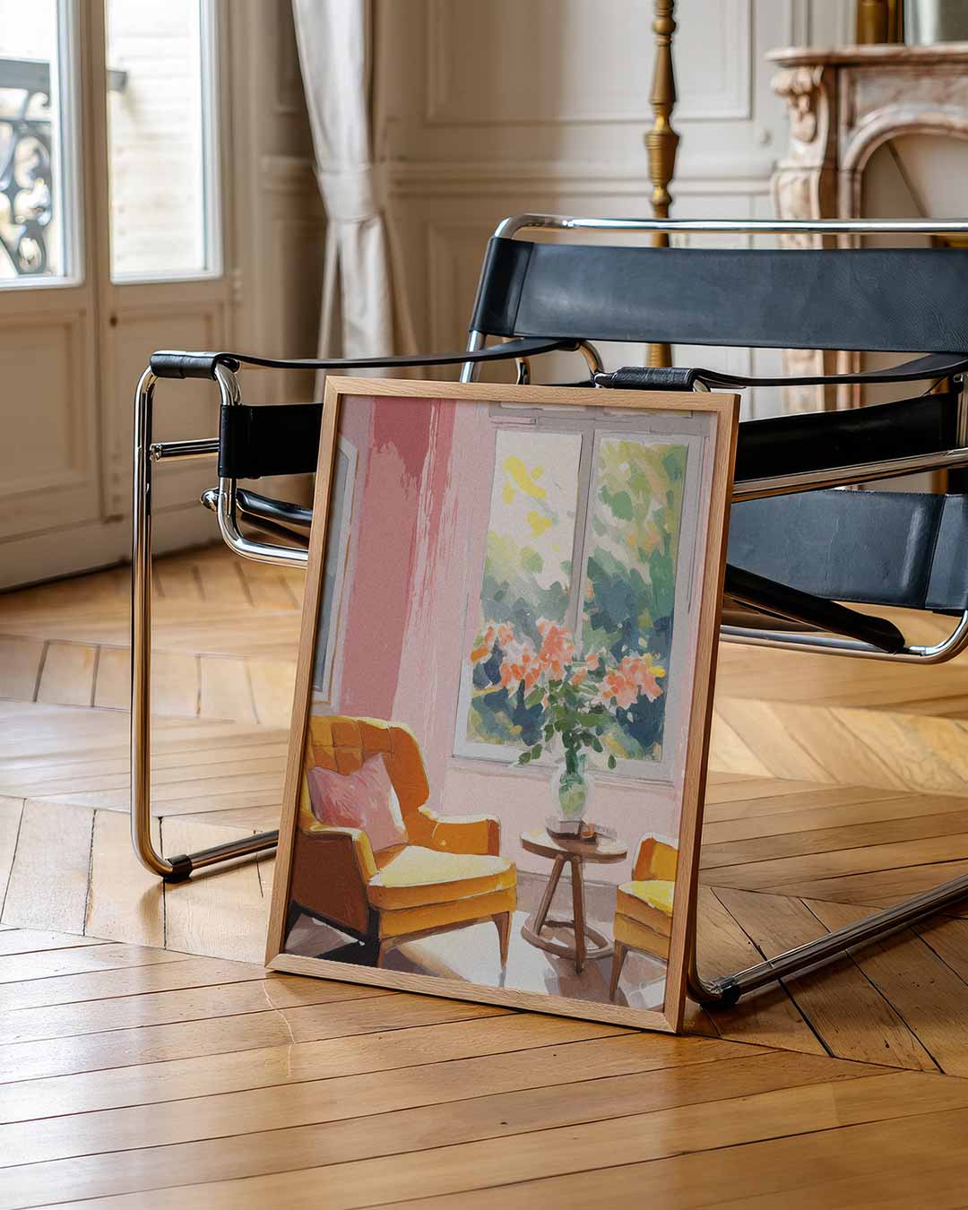 Zonovergoten Interieur Sfeerposter-WallArtistic