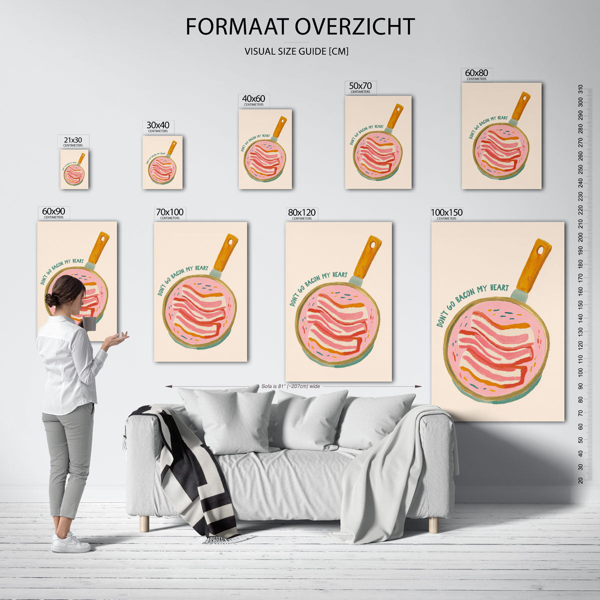 Bacon in pan Poster
