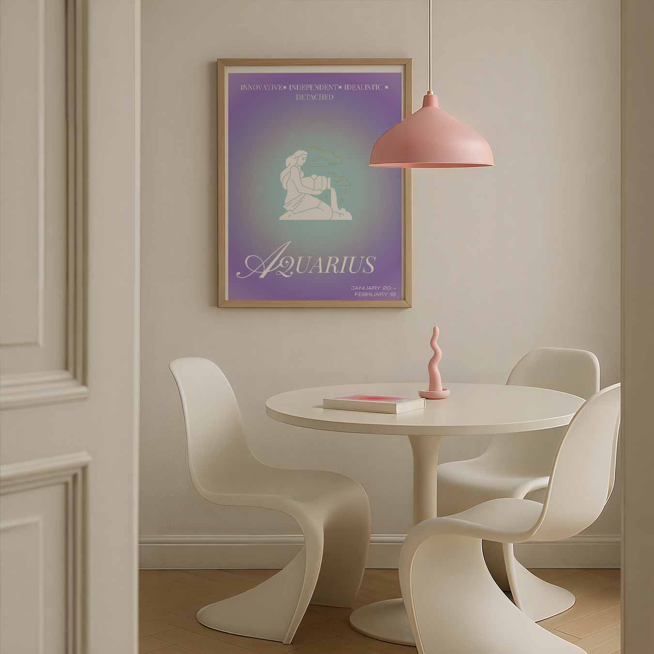 Stijlvolle Waterman Sterrenbeeld Poster