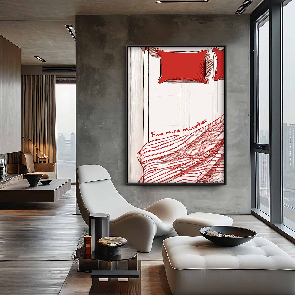 Vijf Minuten Meer Kunstwerk-canvas-dibond-plexiglas-wanddecoratie-WallArtistic