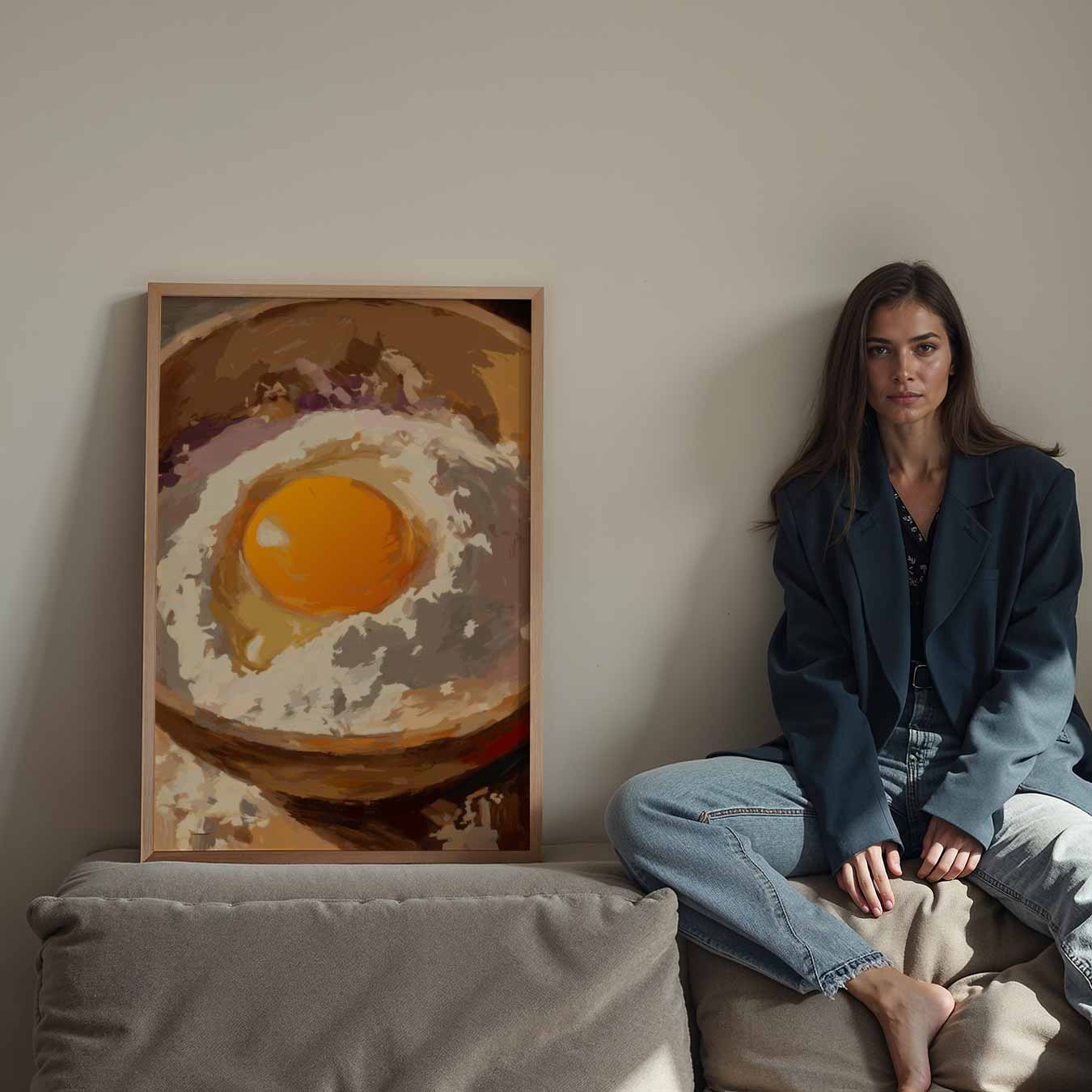 Kleurige Keuken Inspiratie Poster-WallArtistic