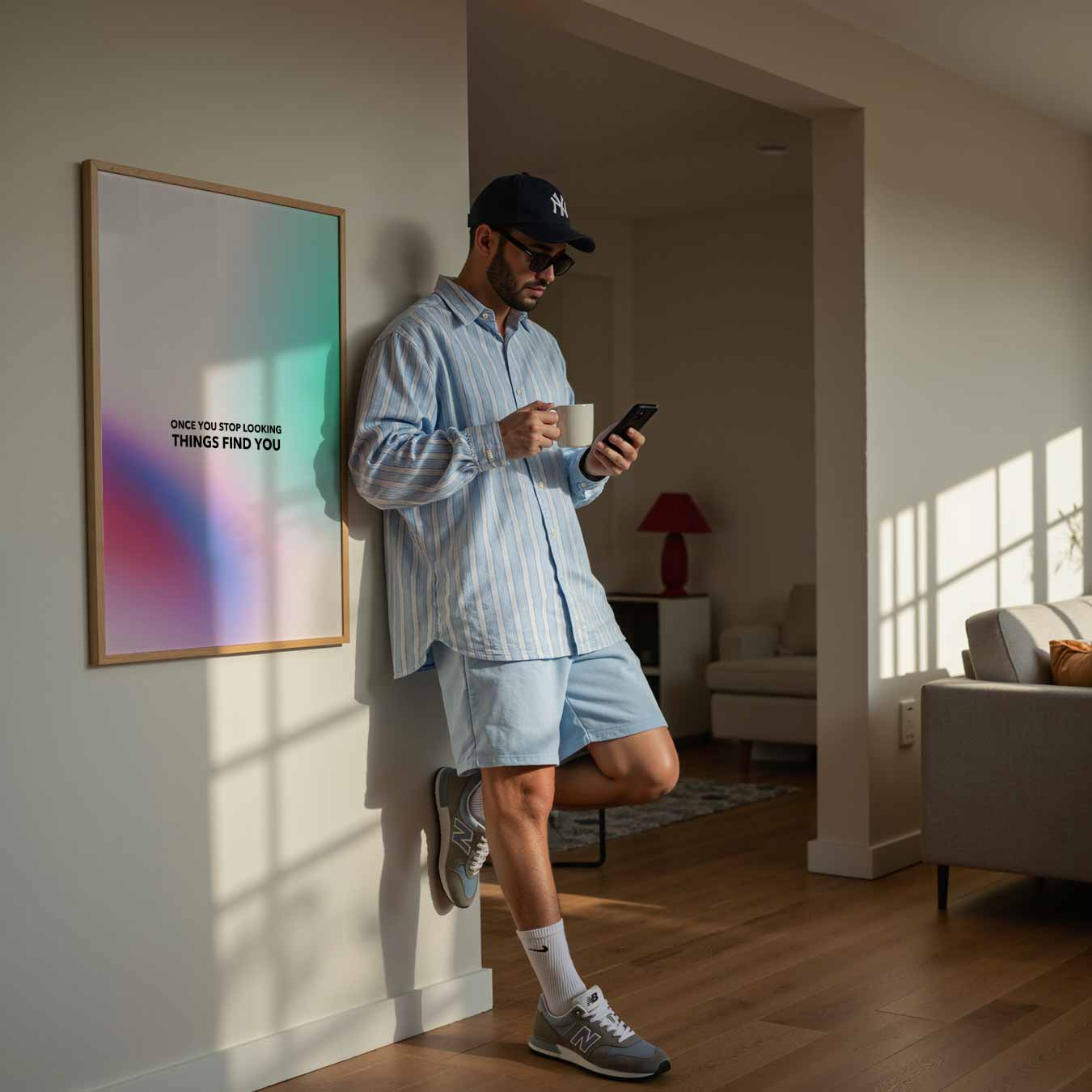 Inspirerende Minimalistische Poster-WallArtistic