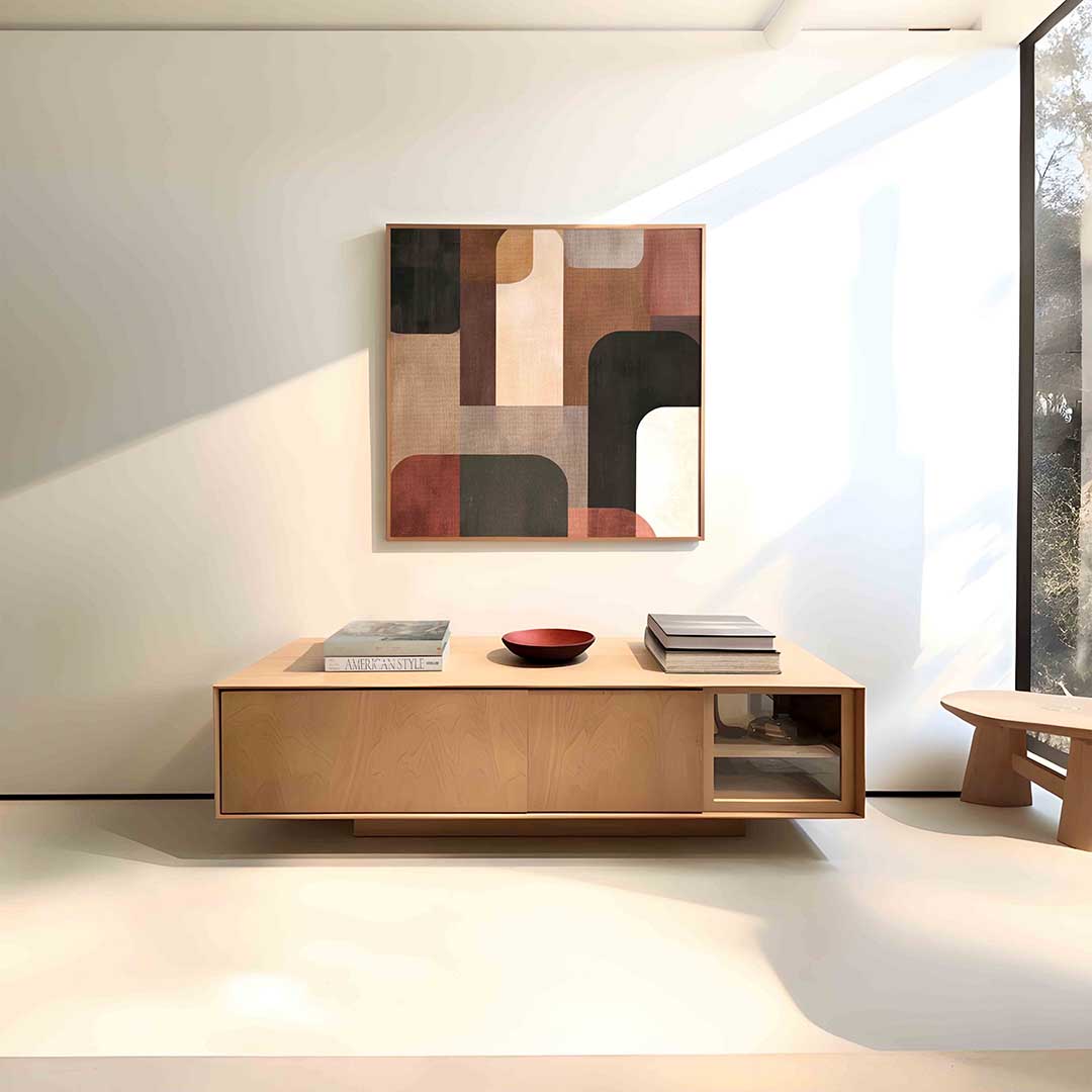Abstracte vormen Poster