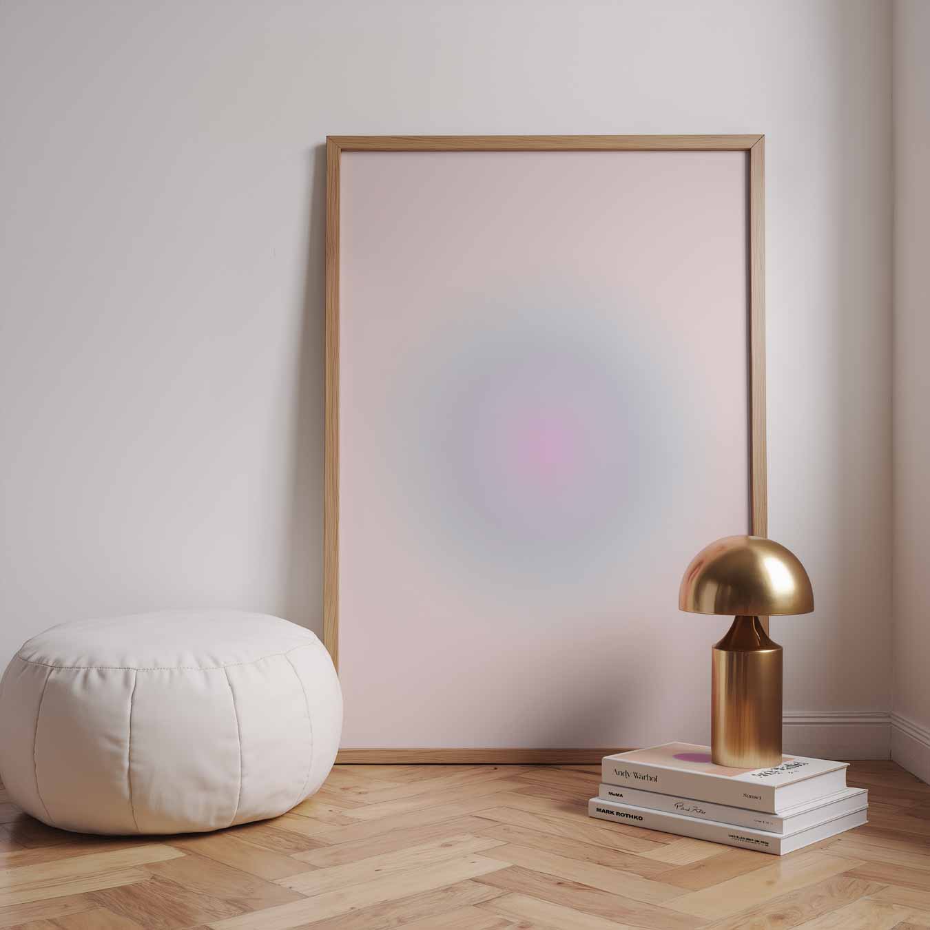 Dromerige Pastel Oase Poster