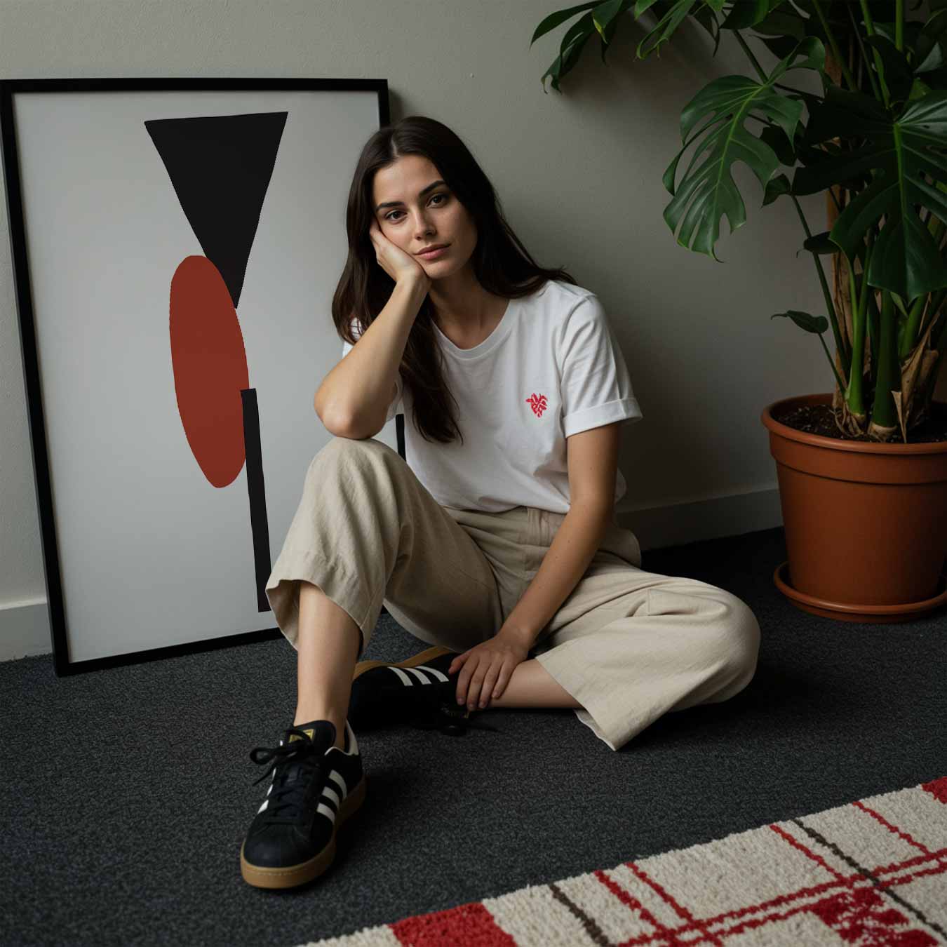 Abstracte Vormen Poster-WallArtistic