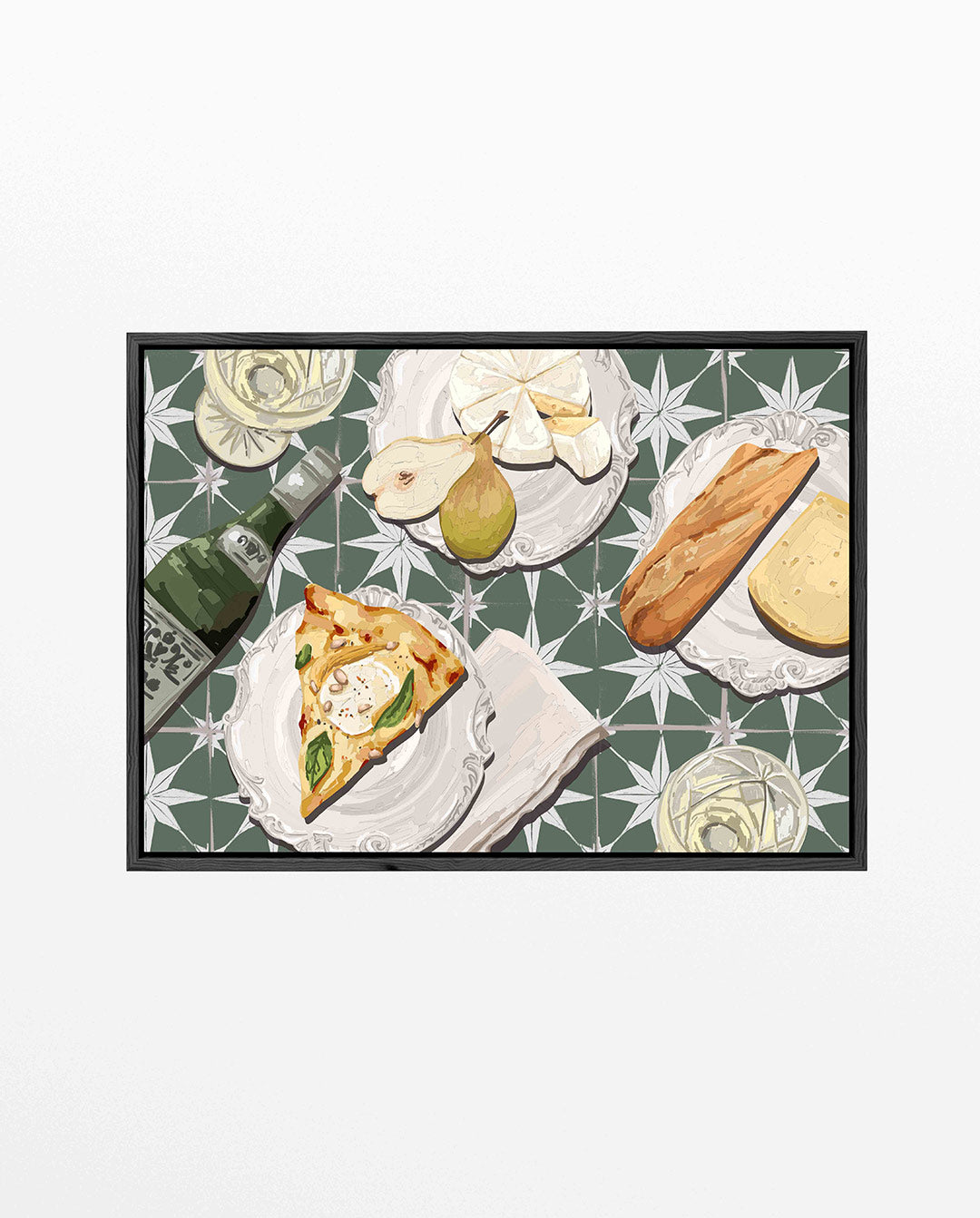 Eettafel compositie Kunstwerk