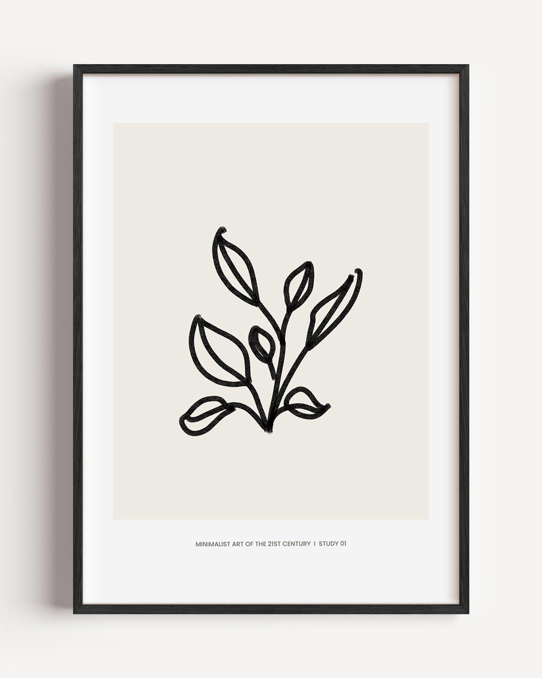 Minimalistische Botanische Poster-WallArtistic