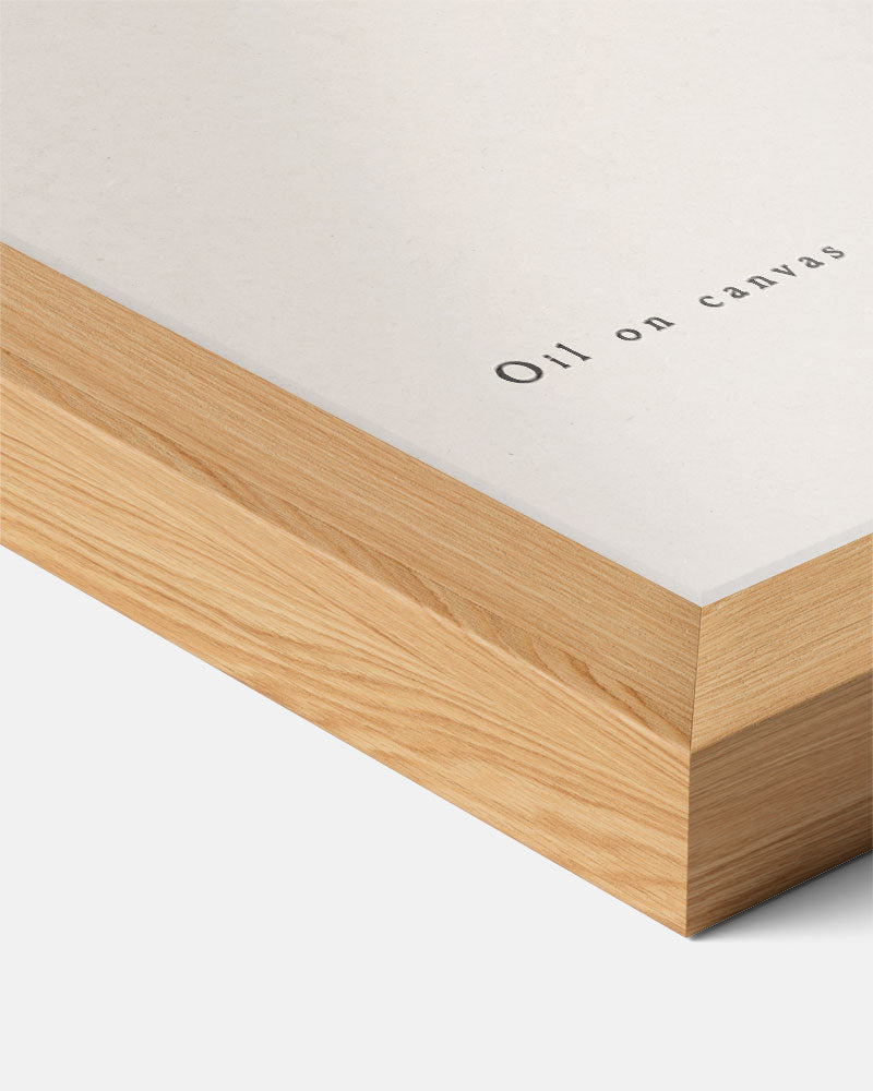 Minimalistische Zwart-Wit Kunstposter-WallArtistic