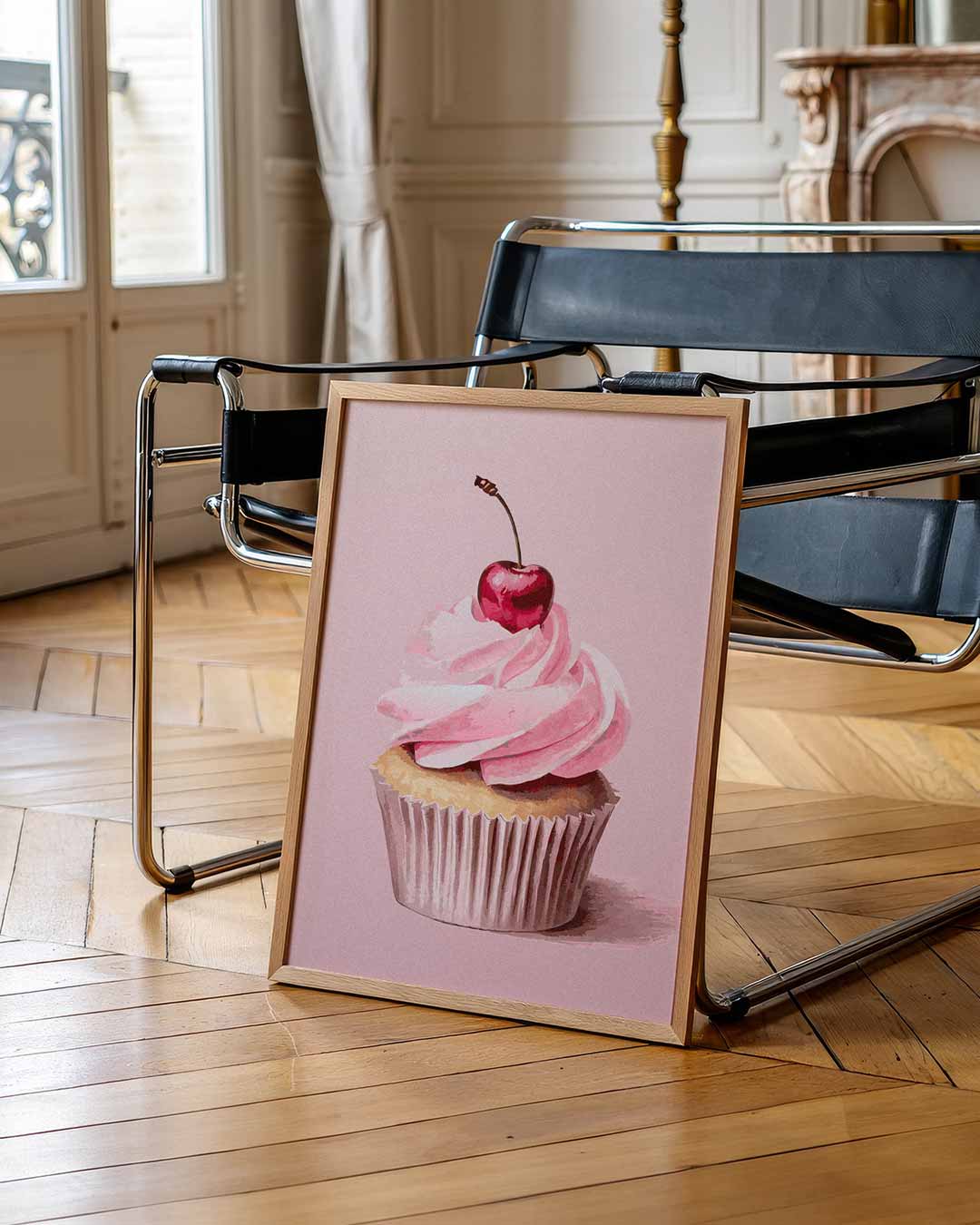 Zoete Verleiding Cupcake Poster-WallArtistic