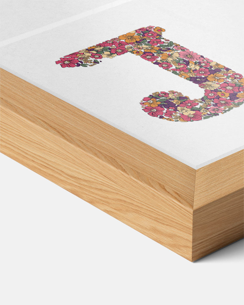 Bloemenschrift J Poster