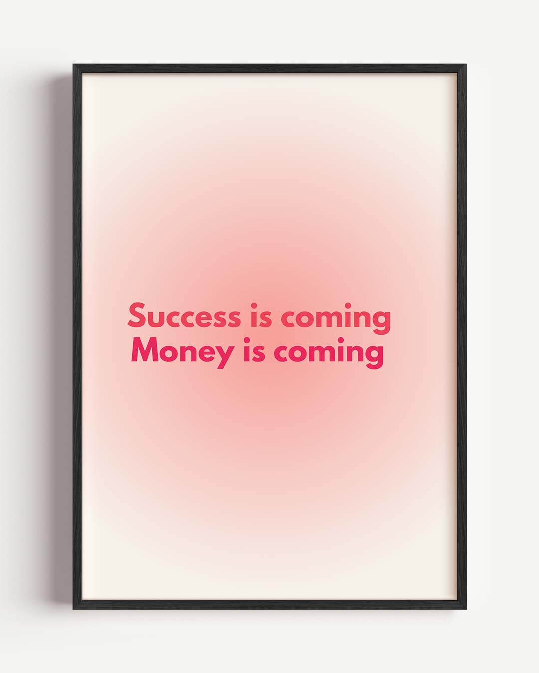 Inspirerende Succes Poster-WallArtistic