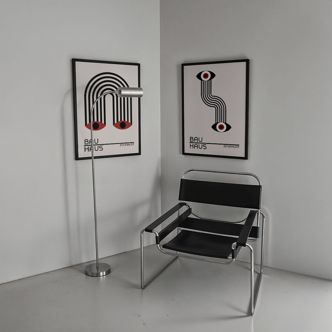 Lijnen en ogen Posterset