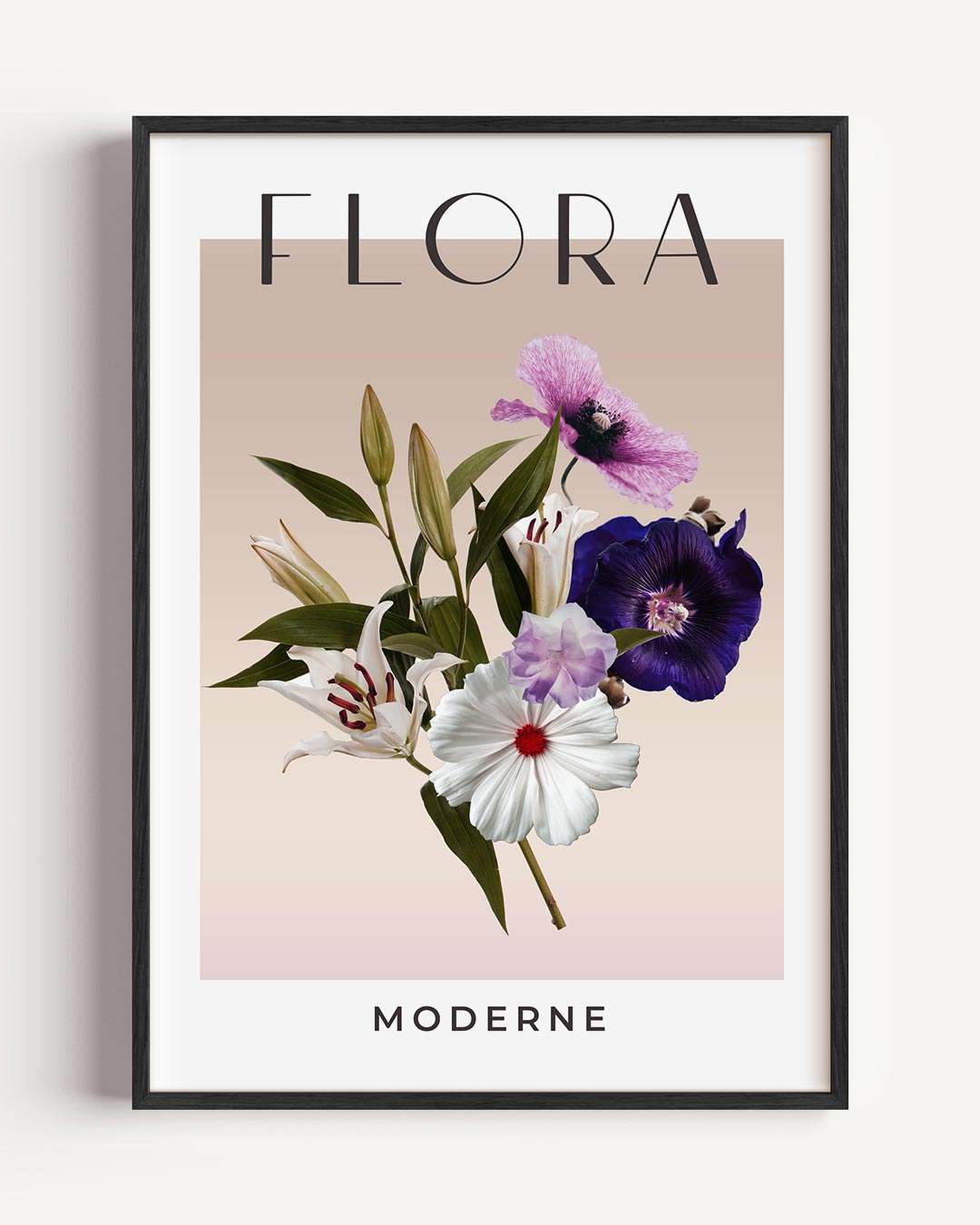 Moderne Flora Bloemenposter-WallArtistic