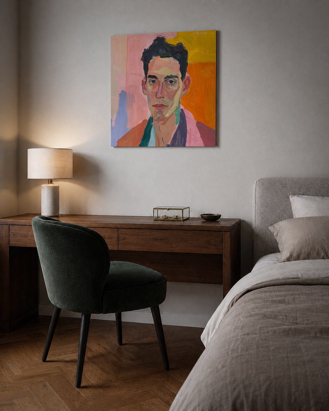Portretstudie Kunstwerk