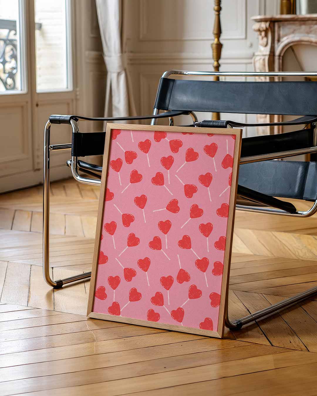 Zoete Hartjes Lolly Poster