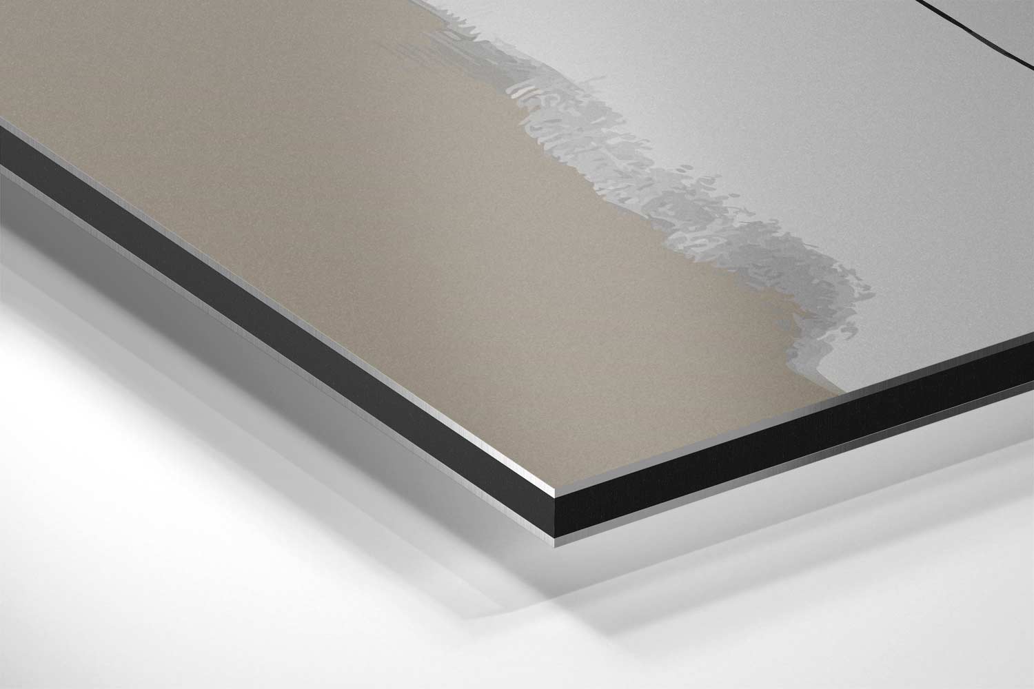 Minimalistische Abstracte Lijnkunst Kunstwerk-canvas-dibond-plexiglas-wanddecoratie-WallArtistic
