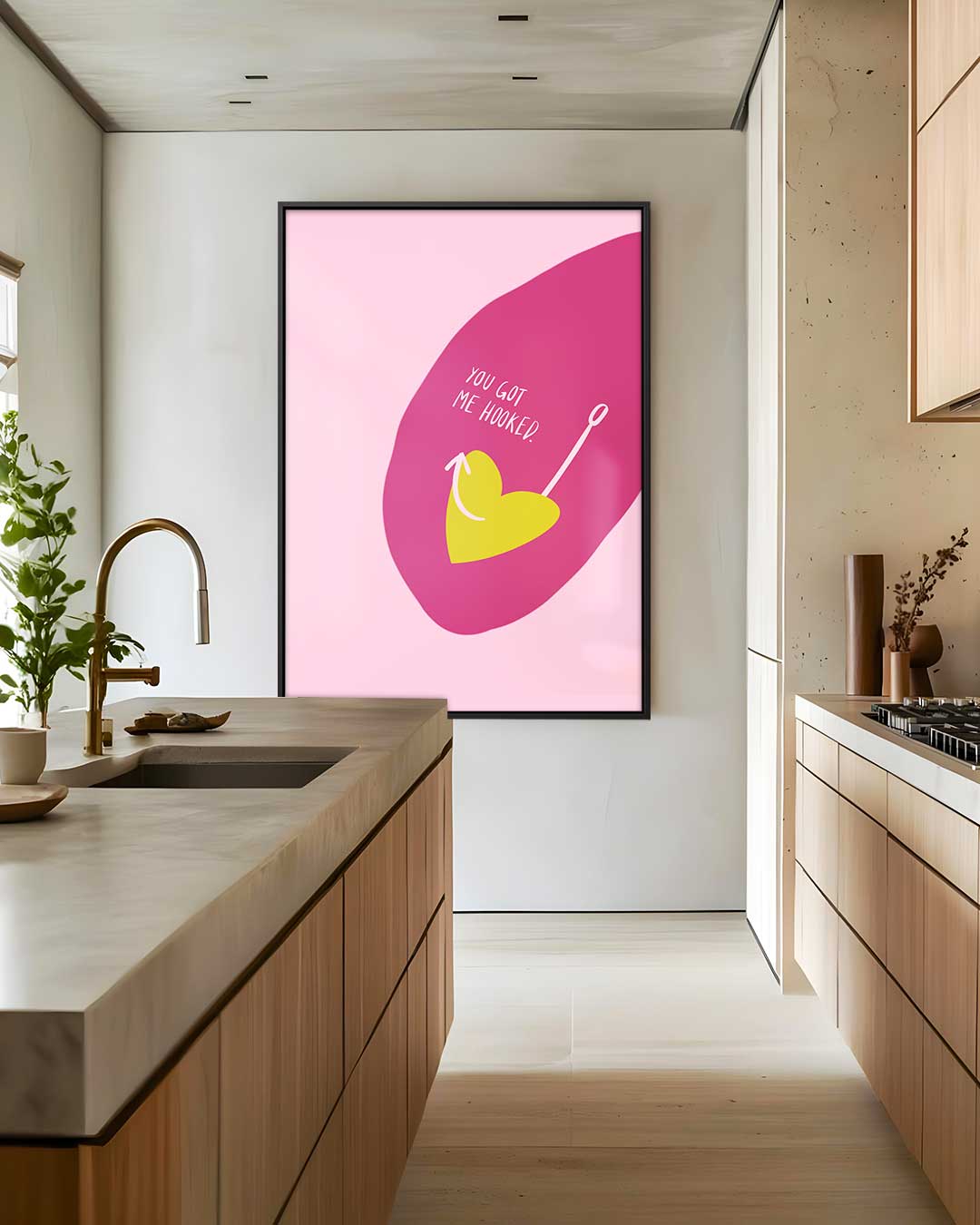 Hartenhaak Liefde Kunstwerk-canvas-dibond-plexiglas-wanddecoratie-WallArtistic