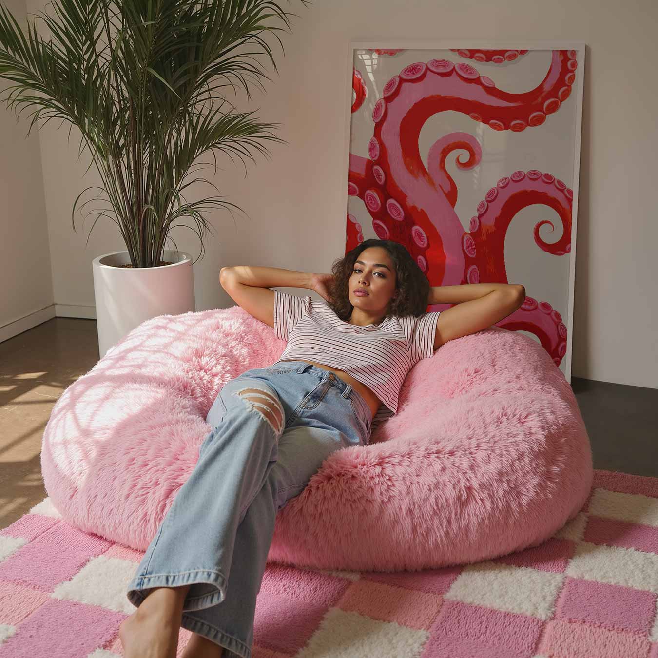 Octopus Tentakel Kunstposter-WallArtistic