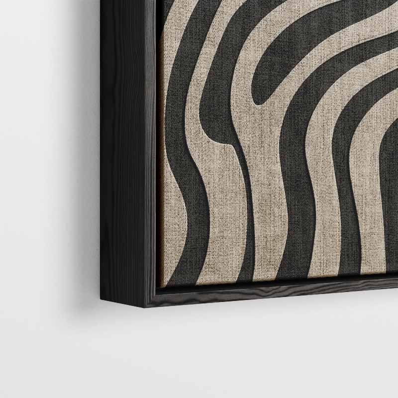 Golvend Ritme Wandkunst Kunstwerk-canvas-dibond-plexiglas-wanddecoratie-WallArtistic