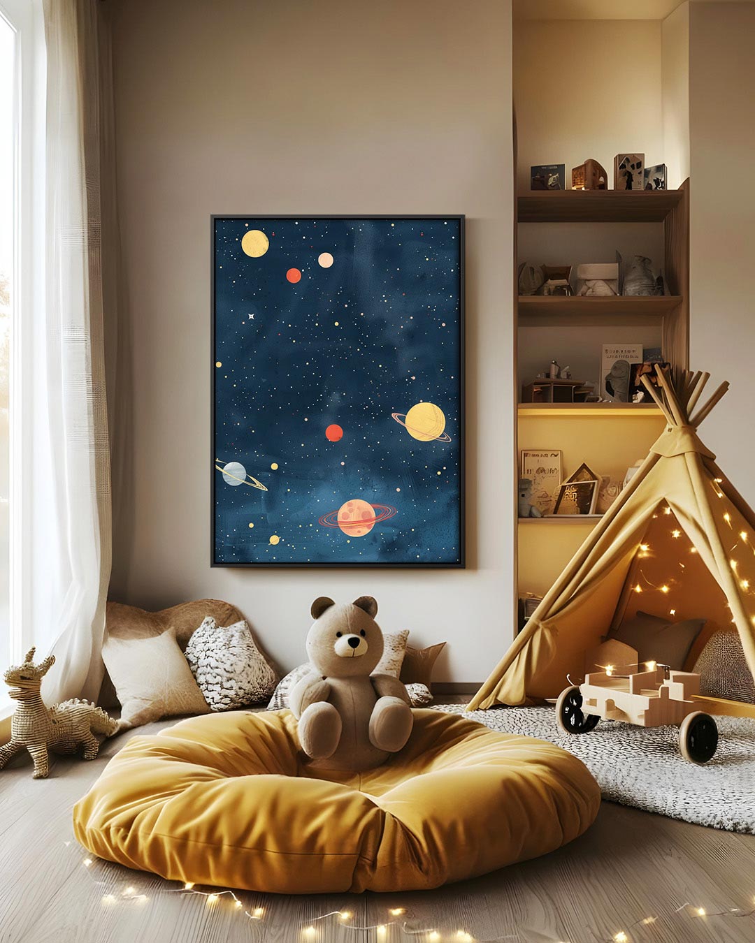 Kosmische hemel Kunstwerk