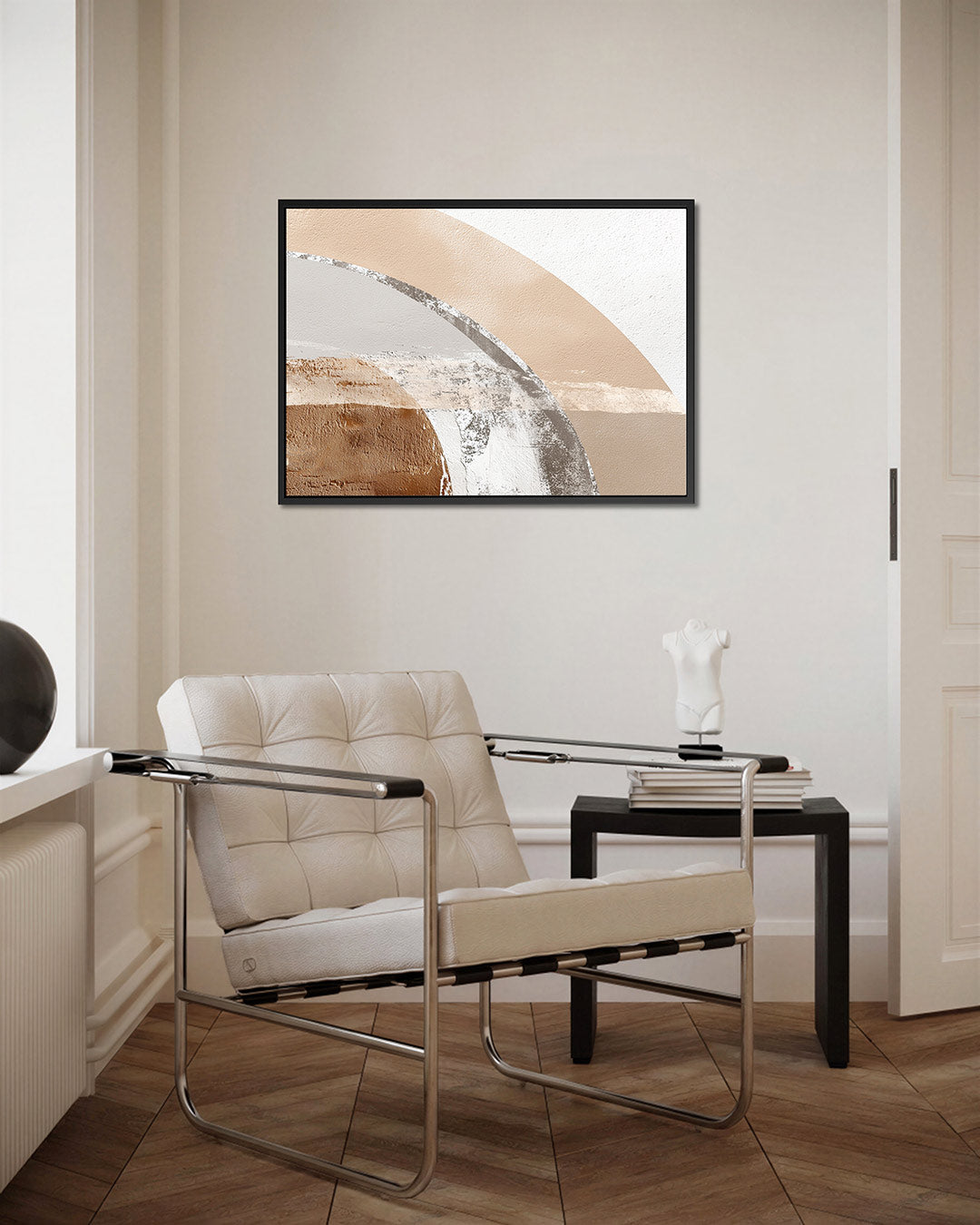 Organische vormen compositie Kunstwerk