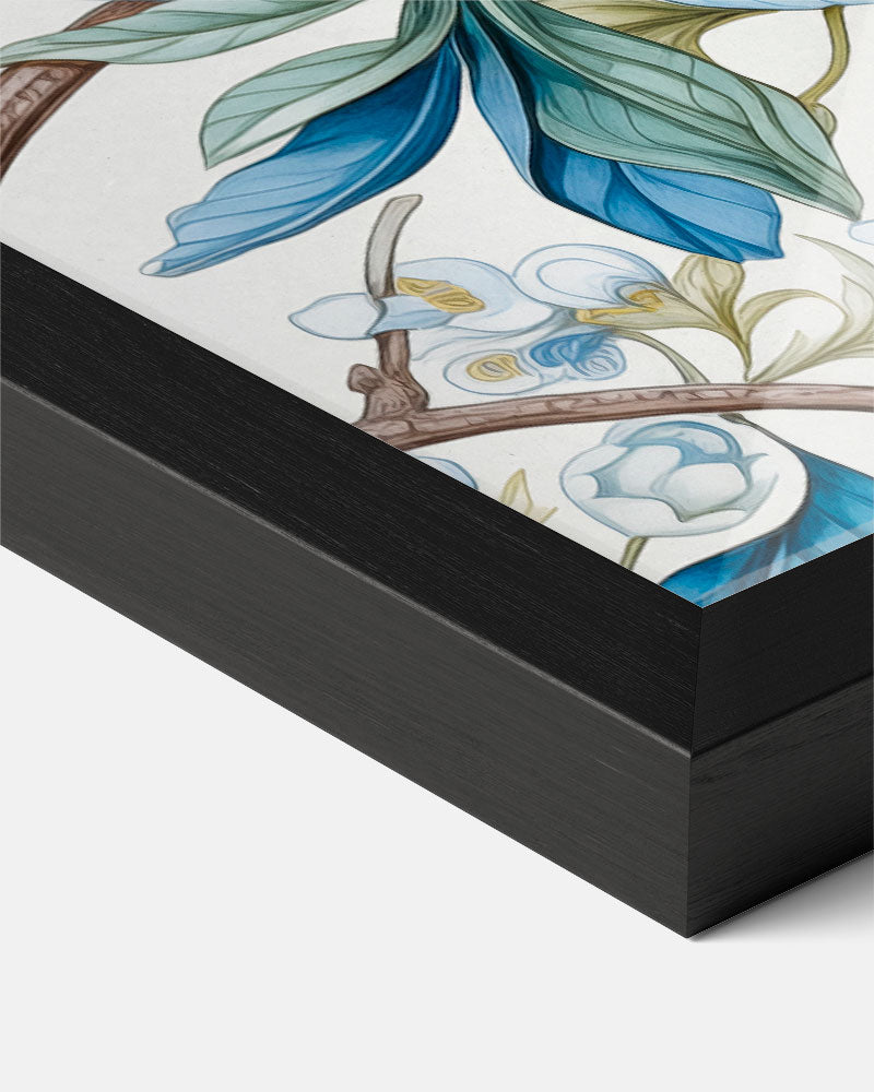 Verfrissende Citroen en Bladeren Poster-WallArtistic