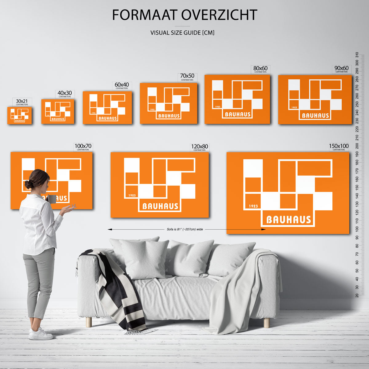Vorm en kleur Poster