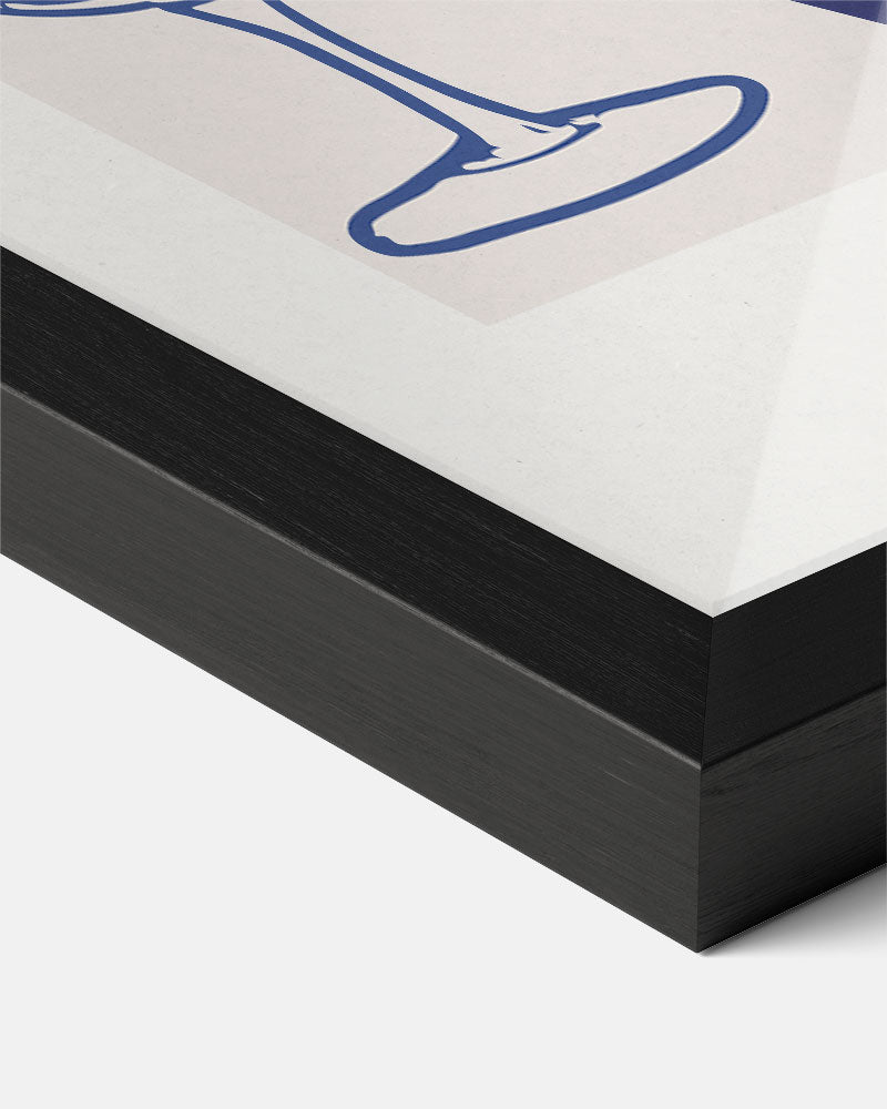 Charmante Franse Wijnposter-WallArtistic