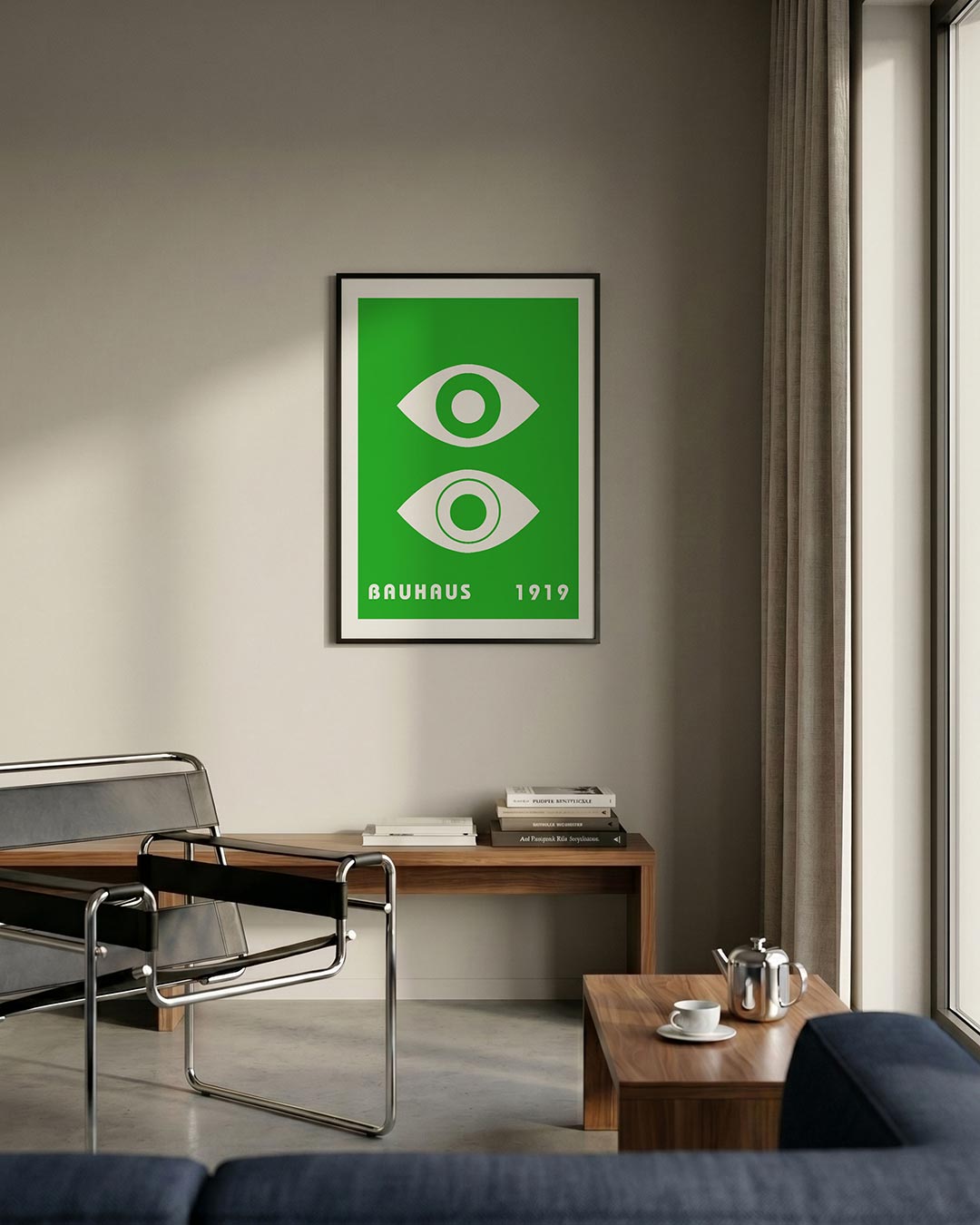 Oogvormen en kleur Poster